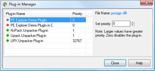 Plug-in Manager