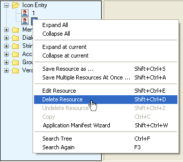 Resource TreeView
